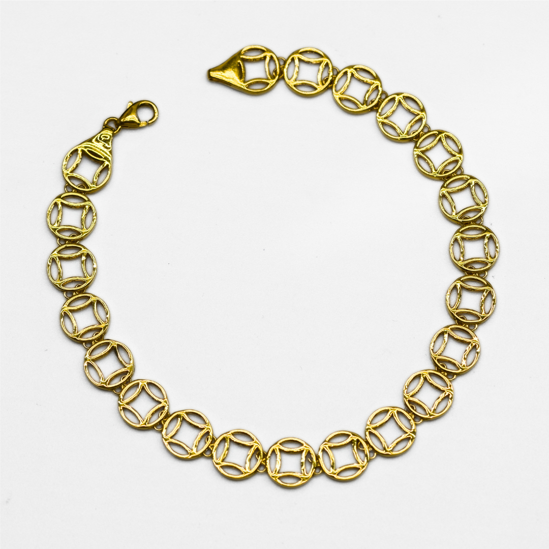 Picture of Gold Tennis Bracelet